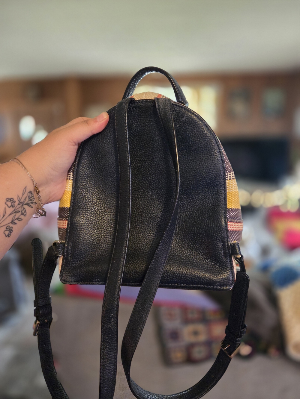 kate spade Striped Mini Backpack - Multicolor - Picture 3 of 4